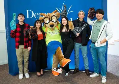 DSF Scholars with Future the Mascot