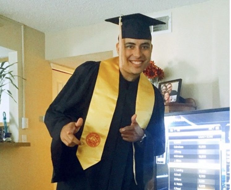 TeRay Esquibel DU Graduation
