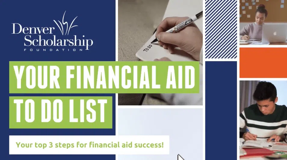 Your Financial Aid To-Do List